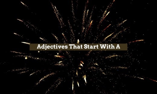 Adjectives That Start With A